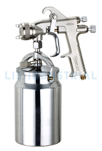 Alimentazione ad aspirazione per pistola a spruzzo per carichi pesanti 4001A con tazza da 1000 ml