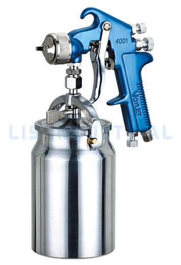 Pistola a spruzzo HEAVY DUTY ad alta pressione 4001S con tazza da 1000 cc+