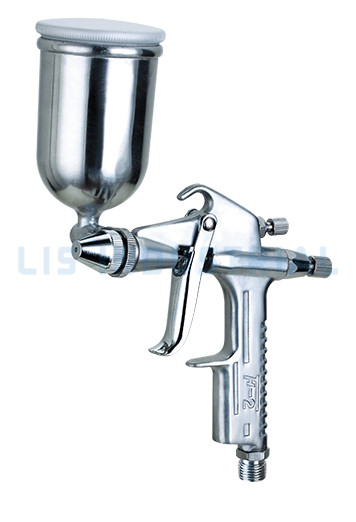 Aerografo con pistola a spruzzo per vernice ad aria Mini F2 Gravity Feed