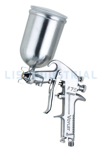 F75 Gravity Airbrush Spruzzatore Lega Vernice Atomizzatore Strumento Verniciatura per auto