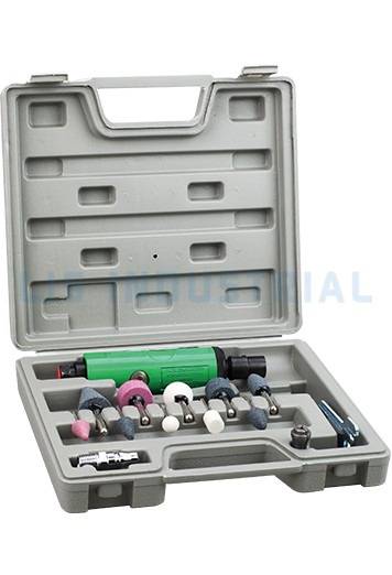 Set di kit di utensili per smerigliatrice pneumatica pneumatica KMJ328