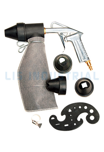 Pistola Sabbiatrice PS10 Con Sistema Di Ricircolo Abrasivo