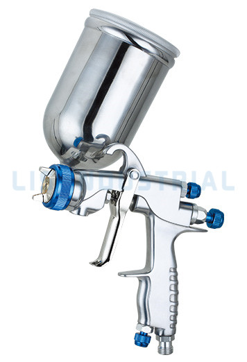 Pistola a spruzzo con alimentazione a gravità LS101G con tazza a gravità laterale da 400 ml
