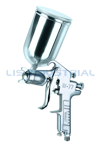 Voylet W77G HVLP Pistola a spruzzo Spruzzatore per riparazione vernice con alimentazione a gravità